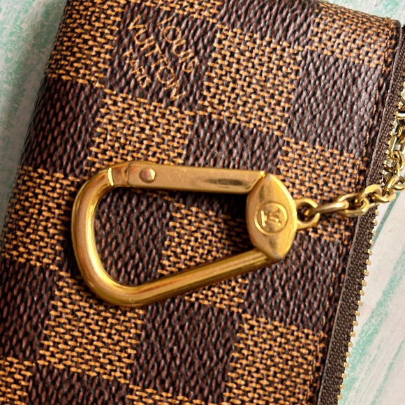 LV KEY POUCH in Damien Ebene - Picture 3 of 6